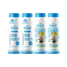 再降价、plus会员、概率券：蒙牛 冠益乳小蓝瓶 健字号免疫力发酵乳 200g×4瓶