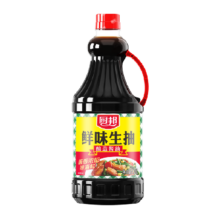 厨邦 鲜味生抽1.25L*1瓶 酿造酱油