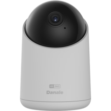 大拿4K摄像机 家用摄像头 手机远程360度监控器（800万像素 64GB存储 隐私安全 视频创作助手）