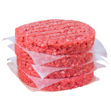 puls会员：华牧鲜 进口原切谷饲牛肉饼 无淀粉 80g*10片