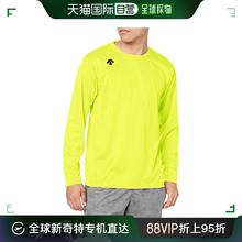 DESCENTE 迪桑特 长袖T恤 吸汗速干兼用 青柠色2 SS DMC-5801LB