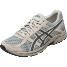 亚瑟士ASICS男鞋缓冲跑鞋缓震透气跑步鞋 GEL-CONTEND 4 灰色 41.5