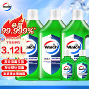 Walch威露士 多用途消毒液(1L*3+60ml*2)