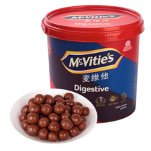 McVitie's麦维他巧粒脆麦丽素 量贩装礼盒222g  休闲零食生日礼物女
