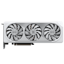 技嘉（GIGABYTE）雪鹰 GeForce RTX 4060 Ti AERO OC 16G DLSS3 电竞AI绘图设计电脑独立显卡 【白色限定】