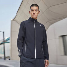 再降价：Mizuno 美津浓 男式立领针织夹克 ESSENTIAL