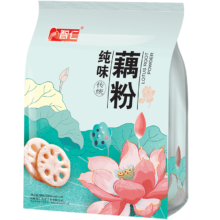 PLUS会员、需首购：智仁 纯味藕粉 独立小袋装500g