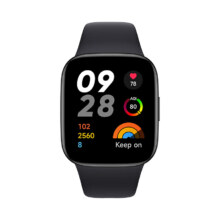 PLUS会员: Xiaomi 小米 watch3 智能手表 典雅黑 血氧检测 蓝牙通话