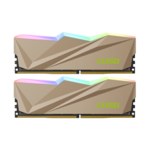 酷兽（CUSO）DDR4 16GB（8Gx2）台式机内存条 16G(8GX2) 3200MHz RGB灯条-剑齿虎系列