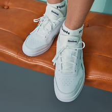 Reebok 锐步 官方女鞋TECHQUE T舒适休闲复古小白鞋板鞋