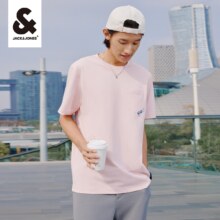 需首购：Jack Jones 杰克琼斯 男士时尚短袖T恤*4件 多款可选