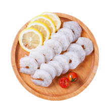 GUO LIAN国联 翡翠生虾仁 去冰净重1kg 加大号 58-66只 去虾线