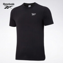 Reebok锐步官方男女同款TEE基础LOGO款运动户外修身圆领短袖T恤 GR8487 A/S
