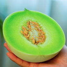 元族 玉菇冰淇淋甜瓜！！山东当季头茬新鲜水果净重4.5斤2-3个/箱