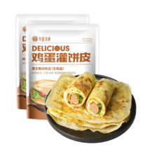 需首单、Plus会员:华田禾邦 鸡蛋灌饼 1.8kg 20张 (无食品添加剂)