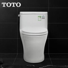TOTO卫浴 加长喷射虹吸式连体全包坐便器智洁节水马桶CW887EB(04-A)