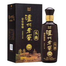泸州老窖 蓝花瓷 头曲 柔和版 浓香型白酒 52度 500ml单瓶装