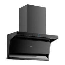 PLUS会员：Midea 美的 烟灶套装 顶侧双吸25风量 变频高压水洗 DC7+Q715K天然气