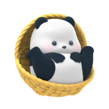 52TOYSPandaRoll日常第二弹系列熊猫盲盒潮玩摆件手办生日礼物单只出游好物