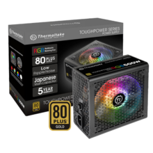 Thermaltake（Tt）额定500W Toughpower GX1 RGB 500 电脑电源（80PLUS金牌/256色灯效/日系主电容/温控）