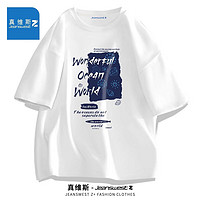 JEANSWEST 真维斯 男士纯棉短袖t恤