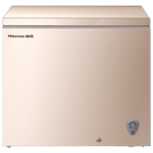 海信（Hisense）145L家用小型冷藏冷冻单温冰柜节能省电顶开门卧式冷柜BD/BC-145NUD 金色 145L 金色优选