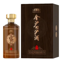 PLUS会员：金沙回沙酒 荣耀尊享 53度酱香型白酒  53%vol 500mL 1瓶