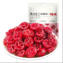 百草味 果脯蜜饯 蔓越莓干 50g*10袋（专区任选10件）