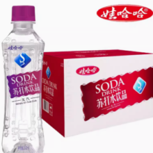 百亿补贴！WAHAHA 娃哈哈 苏打水原味无气 350ml*24瓶