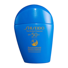 资生堂（SHISEIDO）新艳阳夏臻效水动力蓝胖子防晒乳霜50ml SPF50+/PA++++ 护肤礼物