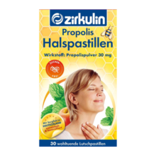 哲库林（Zirkulin）无糖蜂胶润喉糖  德国原装进口喉咙痛护嗓薄荷糖老师礼物 30粒/盒 3盒装 30粒/盒