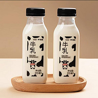 熊治 X 新希望 3.8g蛋白鲜牛乳低温牛奶 255ml *10瓶
