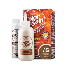 三橡树染发剂 草本染发剂植物孕妇可用遮白染发膏 7G亚麻浅金色 135ml