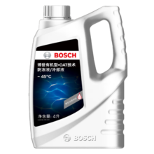 博世汽车发动机冷却液水箱宝防冻液红色 -45℃ 4L汽车/货车防冻液通用