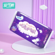 安可新 奢柔夜用卫生巾 360mm*6片*10件