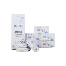plus会员：洁柔 湿厕纸 7片8包朵蕾蜜含马鞭草精华
