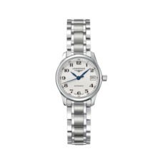 浪琴（LONGINES）瑞士手表 名匠系列 机械钢带女表 对表 L21284786