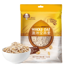plus会员：需首购:穗格氏 澳洲纯燕麦片 750g *2件