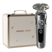 飞利浦（PHILIPS）电动剃须刀蜂巢奢享9系野兽派定制永耀礼盒 SkinIQ科技刮胡刀 生日礼物 送男友 送老公