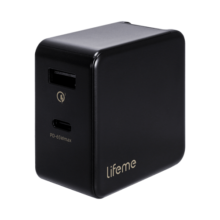 魅蓝lifeme 65W快速充电器 GaN氮化镓快充头适用苹果15/ipad/macbook/华为66W快充/手机/平板/笔记本