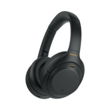 索尼（SONY）WH-1000XM4 高解析度无线蓝牙 智能降噪 头戴式耳机 游戏耳机 头戴式重低音耳麦 黑色