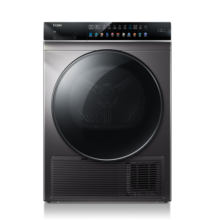 海尔（Haier）晶彩烘干机家用 10公斤热泵干衣机家用 清新空气洗 16分钟速烘 除菌祛螨 GBN100-189U1 以旧换新