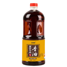 芝麻妞  农家小磨香油芝麻油纯芝麻油火锅调味油炒菜凉拌烹饪油 黑芝麻油1000ml