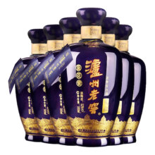 22日14点、plus会员：泸州老窖 蓝花瓷 头曲 浓香型白酒 52度 500ml 6瓶 整箱