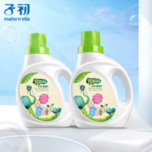 天然植萃成分！matern’ella 子初 婴儿洗衣液 1L*2