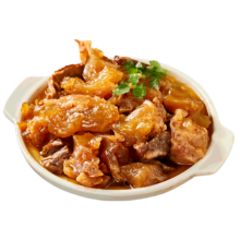 plus会员、京东百亿补贴:羊食光（YASEEGO）牛筋头巴脑熟食香辣500g*5