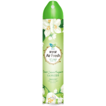 plus会员、首购：家家宜 空气清新剂 320ml 茉莉香熏除臭除异味
