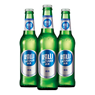 崂山啤酒 经典小瓶装316mL*24瓶*2件 赠苏打水380ml*6瓶