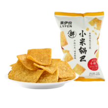 来伊份小米锅巴78g休闲零食怀旧小吃办公室零嘴下午茶小米锅巴 小米锅巴（香辣味）78g