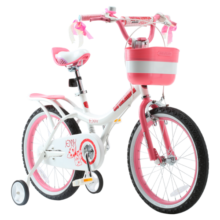 优贝（RoyalBaby）儿童自行车女孩单车脚踏车3-5岁带辅助轮珍妮公主14寸